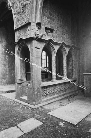 HOLY CROSS ABBEY  THE SHRINE FROM SARCRISTY DOOR